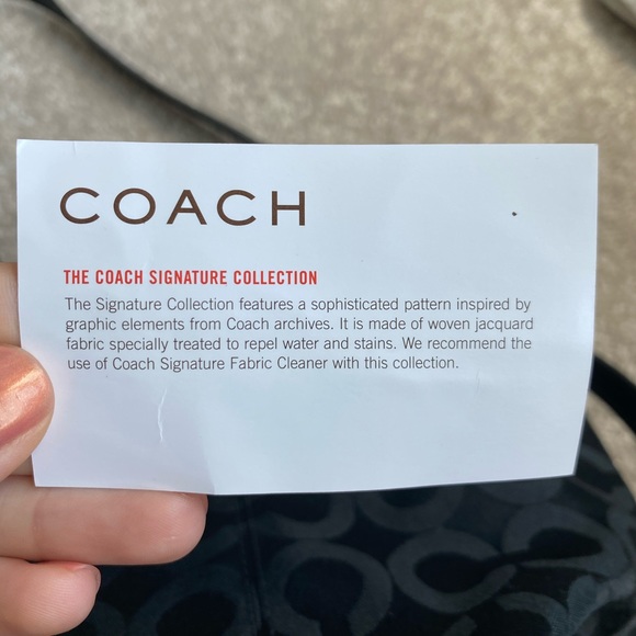 COACH Convertible Black Crossbody Handbag - Picture 9 of 16